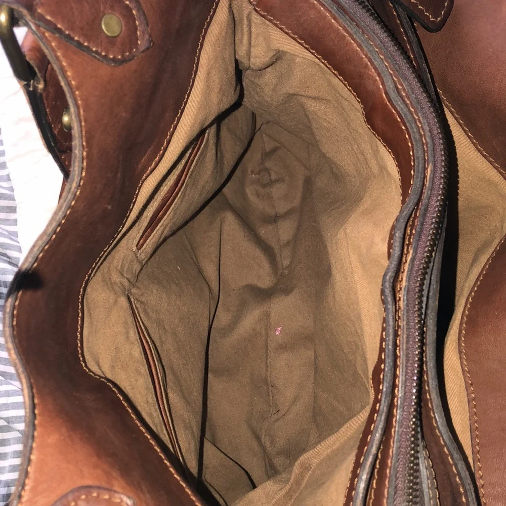 Banana Republic Leather Handbag - Picture 6 of 15